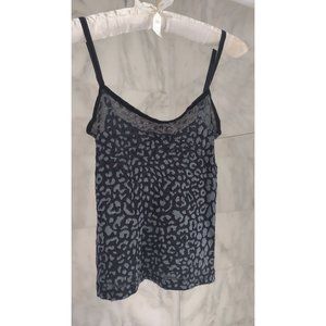 Vintage Velvet Leopard Tank